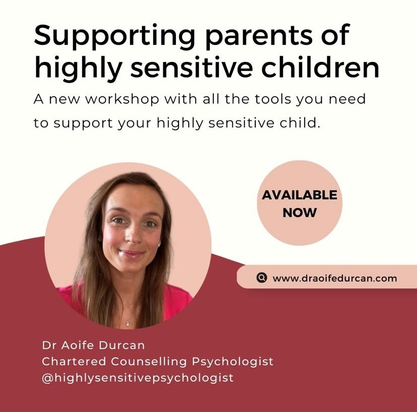 Supporting parents of highly sensitive children